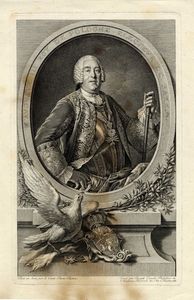 GIUSEPPE CANALE - Augusto III re di Polonia e sua moglie Maria Iosepha regina di Polonia.