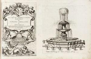 Pietro Ferrerio : Palazzi di Roma de piu celebri architetti disegnati da Pietro Ferrerio pittore et architetto.  - Asta Arte Antica, Moderna e Contemporanea [parte I] - Associazione Nazionale - Case d'Asta italiane