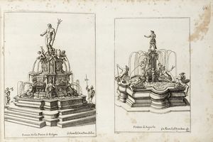 Pietro Ferrerio : Palazzi di Roma de piu celebri architetti disegnati da Pietro Ferrerio pittore et architetto.  - Asta Arte Antica, Moderna e Contemporanea [parte I] - Associazione Nazionale - Case d'Asta italiane