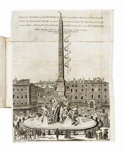 Pietro Ferrerio : Palazzi di Roma de piu celebri architetti disegnati da Pietro Ferrerio pittore et architetto.  - Asta Arte Antica, Moderna e Contemporanea [parte I] - Associazione Nazionale - Case d'Asta italiane