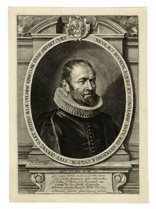 HENDRIK GOLTZIUS - Ritratto di Philips Galle.