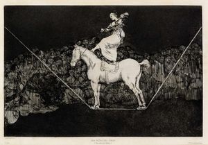 FRANCISCO GOYA Y LUCIENTES - Los Proverbios. Quattro tavole supplementari pubblicate ne L'Art.