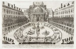 GALEAZZO GUALDO PRIORATO - Il Gran Balletto  Cavallo fattosi il di 24 di Genaro 1667 nel Gran Cortile del Palazzo Imperiale.