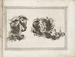 LEOPARDO ANTONOZZI : Album con 26 tavole da De caratteri.  - Asta Arte Antica, Moderna e Contemporanea [parte I] - Associazione Nazionale - Case d'Asta italiane