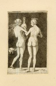 LUDWIG KRUG - Allegoria della vecchiaia.