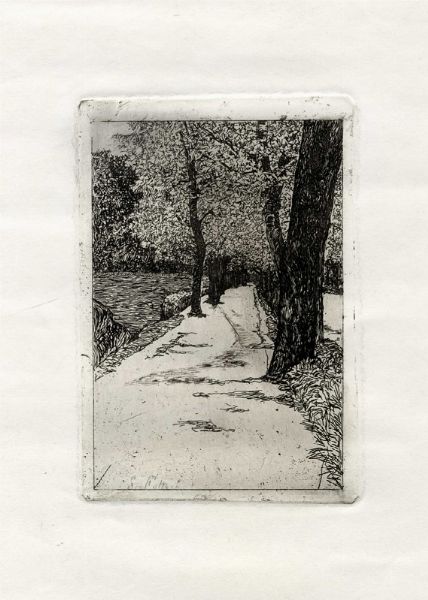 Giovanni Fattori : Le Cascine.  - Asta Arte Antica, Moderna e Contemporanea [parte II] - Associazione Nazionale - Case d'Asta italiane