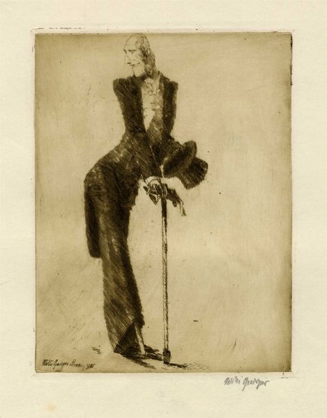 WILLI GEIGER : Lotto composto di 4 incisioni.  - Asta Arte Antica, Moderna e Contemporanea [parte II] - Associazione Nazionale - Case d'Asta italiane