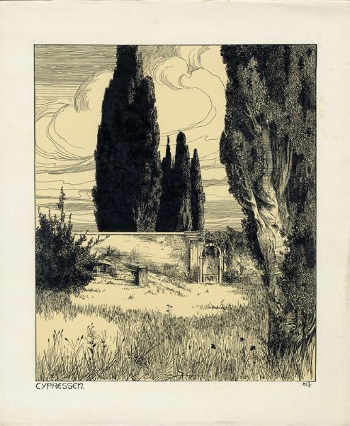 HERMAN ROBERT HIRZEL : Otimmungen.  - Asta Arte Antica, Moderna e Contemporanea [parte II] - Associazione Nazionale - Case d'Asta italiane