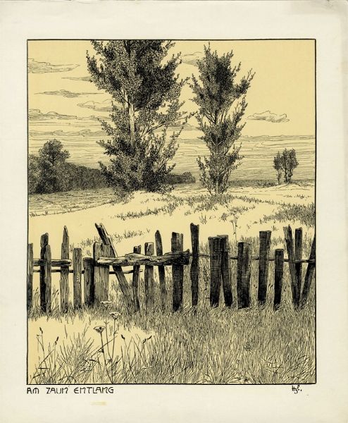 HERMAN ROBERT HIRZEL : Otimmungen.  - Asta Arte Antica, Moderna e Contemporanea [parte II] - Associazione Nazionale - Case d'Asta italiane