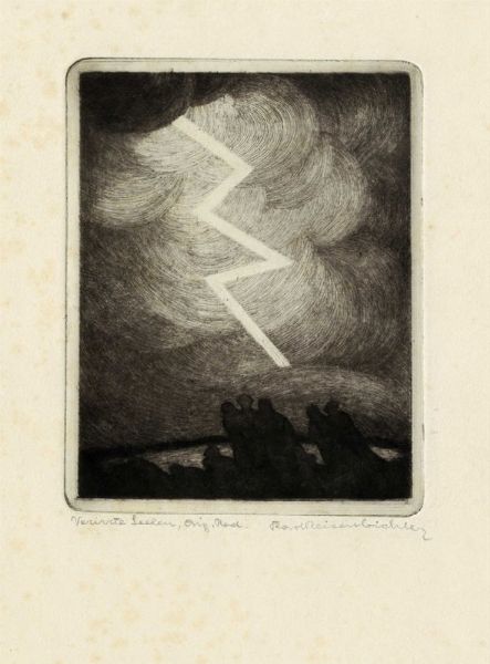 KARL REISENBICHLER : Lotto composto di 5 incisioni.  - Asta Arte Antica, Moderna e Contemporanea [parte II] - Associazione Nazionale - Case d'Asta italiane