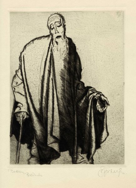 FRANK SEPP : Blinder Bettler.  - Asta Arte Antica, Moderna e Contemporanea [parte II] - Associazione Nazionale - Case d'Asta italiane