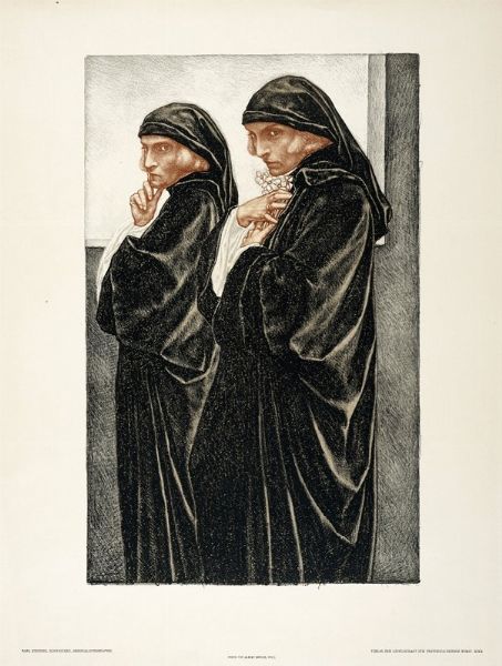 KARL STERRER : Lotto composto di 2 incisioni.  - Asta Arte Antica, Moderna e Contemporanea [parte II] - Associazione Nazionale - Case d'Asta italiane