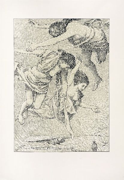 Hans Thoma : Lotto composto di 3 incisioni.  - Asta Arte Antica, Moderna e Contemporanea [parte II] - Associazione Nazionale - Case d'Asta italiane