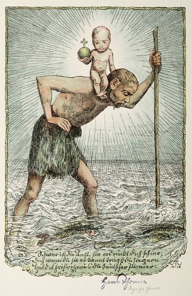 Hans Thoma : Lotto composto di 5 incisioni.  - Asta Arte Antica, Moderna e Contemporanea [parte II] - Associazione Nazionale - Case d'Asta italiane