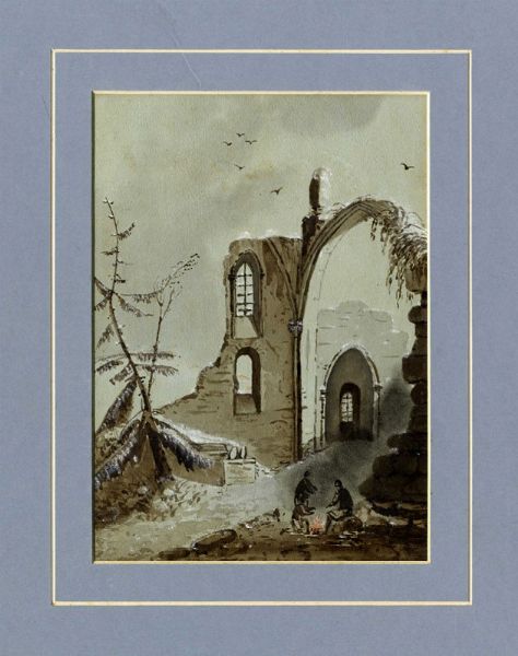 Lotto composto di 4 disegni.  - Asta Arte Antica, Moderna e Contemporanea [parte II] - Associazione Nazionale - Case d'Asta italiane