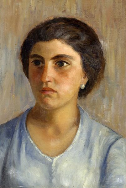 Baccio Maria Bacci : Ritratto femminile.  - Asta Arte Antica, Moderna e Contemporanea [parte II] - Associazione Nazionale - Case d'Asta italiane