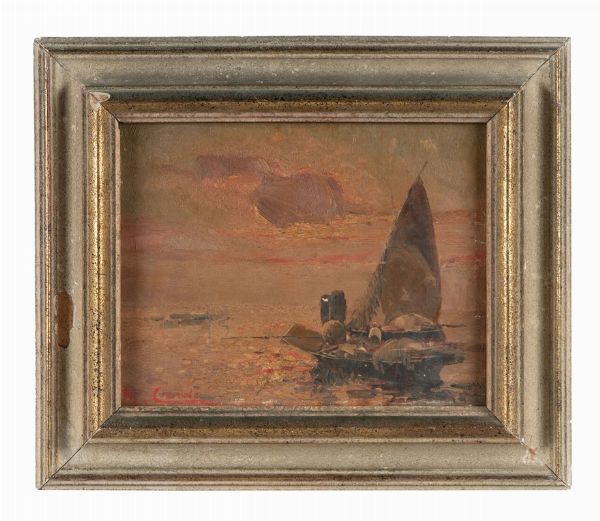 MAURIZIO CIARDO : Vela sull'acqua.  - Asta Arte Antica, Moderna e Contemporanea [parte II] - Associazione Nazionale - Case d'Asta italiane