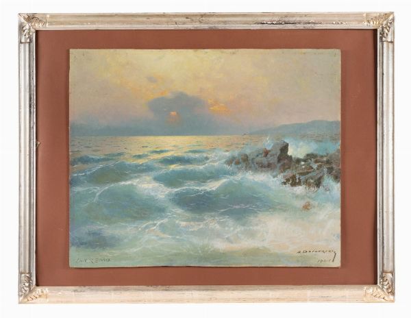 Alexander Dzigurski : San Remo.  - Asta Arte Antica, Moderna e Contemporanea [parte II] - Associazione Nazionale - Case d'Asta italiane