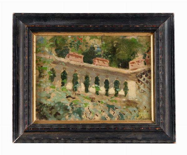 Francesco Lojacono : Palazzo Pitti.  - Asta Arte Antica, Moderna e Contemporanea [parte II] - Associazione Nazionale - Case d'Asta italiane