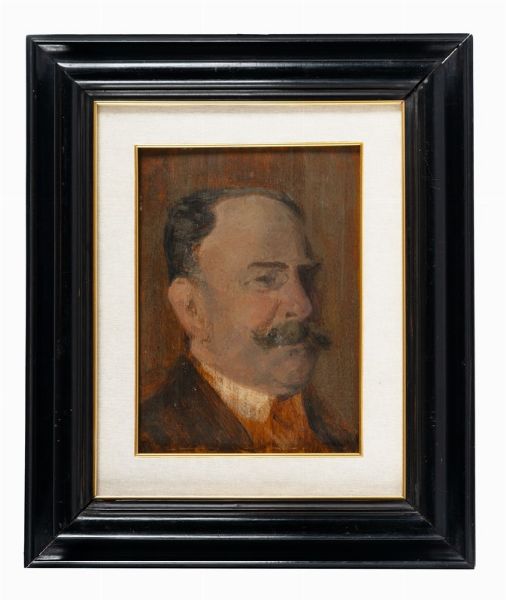 Angelo Torchi : Autoritratto.  - Asta Arte Antica, Moderna e Contemporanea [parte II] - Associazione Nazionale - Case d'Asta italiane