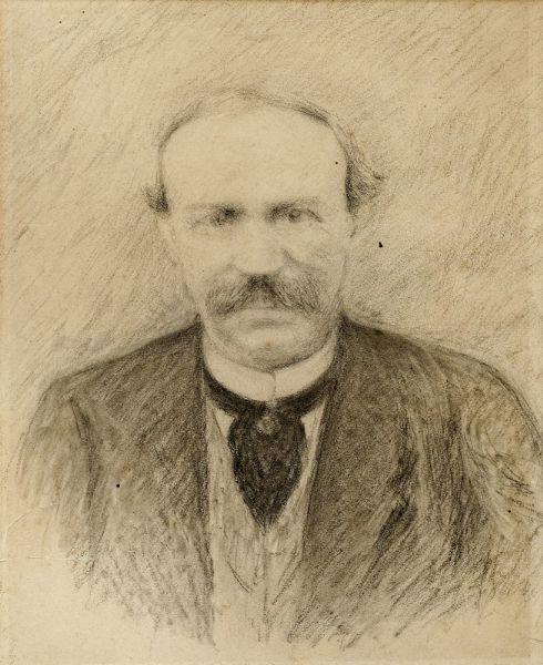 Angelo Torchi : Ritratto di Gaetano Torchi.  - Asta Arte Antica, Moderna e Contemporanea [parte II] - Associazione Nazionale - Case d'Asta italiane