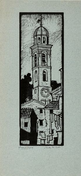 BRUNO MARSILI (DETTO BRUNO DA OSIMO) : Il campanile.  - Asta Arte Antica, Moderna e Contemporanea [parte II] - Associazione Nazionale - Case d'Asta italiane