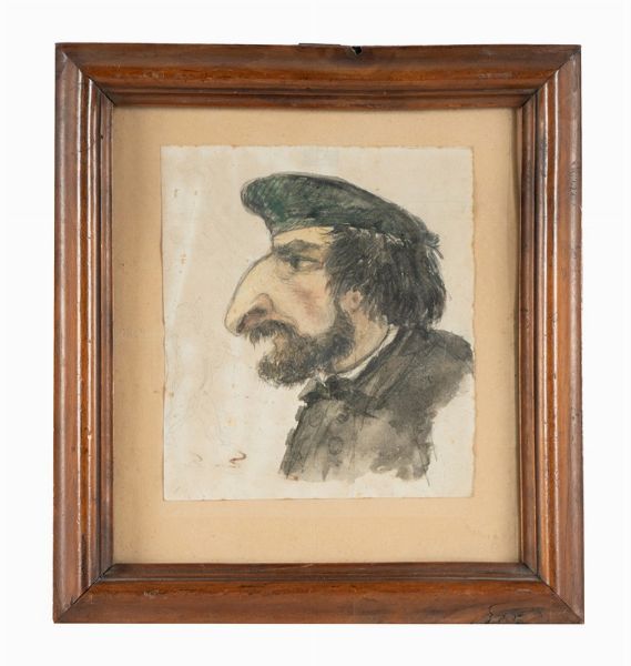 ANGELO TRICCA : Lotto composto di 2 caricature.  - Asta Arte Antica, Moderna e Contemporanea [parte II] - Associazione Nazionale - Case d'Asta italiane