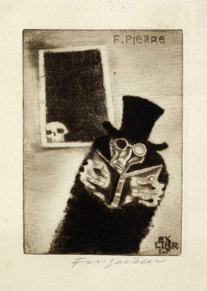 MICHEL FINGESTEN : Lotto composto di 3 incisioni.  - Asta Arte Antica, Moderna e Contemporanea [parte II] - Associazione Nazionale - Case d'Asta italiane