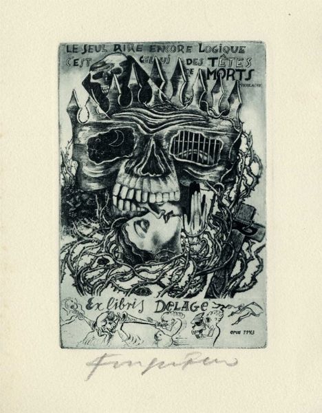 MICHEL FINGESTEN : Lotto composto di 3 incisioni.  - Asta Arte Antica, Moderna e Contemporanea [parte II] - Associazione Nazionale - Case d'Asta italiane