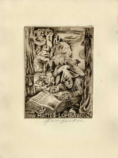 MICHEL FINGESTEN : Lotto composto di 3 incisioni.  - Asta Arte Antica, Moderna e Contemporanea [parte II] - Associazione Nazionale - Case d'Asta italiane
