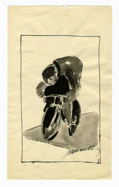 NERINO NANNETTI (NERI) : Lotto composto di 4 disegni.  - Asta Arte Antica, Moderna e Contemporanea [parte II] - Associazione Nazionale - Case d'Asta italiane