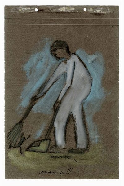 NERINO NANNETTI (NERI) : Lotto composto di 4 disegni.  - Asta Arte Antica, Moderna e Contemporanea [parte II] - Associazione Nazionale - Case d'Asta italiane