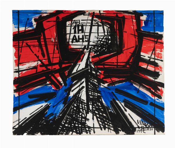 Vinicio Berti : Antagonista Multiplo.  - Asta Arte Antica, Moderna e Contemporanea [parte II] - Associazione Nazionale - Case d'Asta italiane