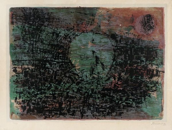 CORNEILLE [PSEUD. DI GUILLAUME CORNELIS BEVERLOO] : Heure tardive.  - Asta Arte Antica, Moderna e Contemporanea [parte II] - Associazione Nazionale - Case d'Asta italiane