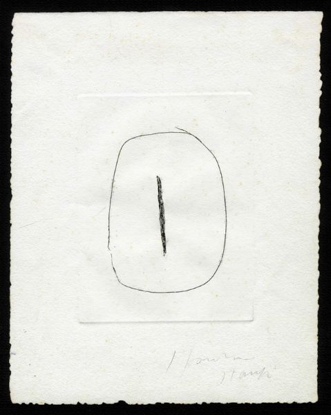 LUCIO FONTANA : Concetto spaziale.  - Asta Arte Antica, Moderna e Contemporanea [parte II] - Associazione Nazionale - Case d'Asta italiane