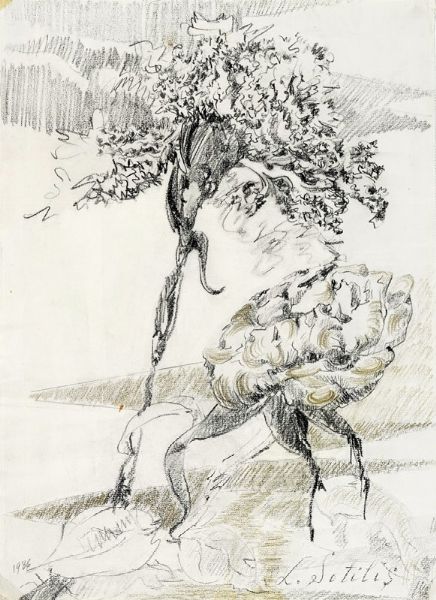 LISA SOTILIS : Composizione.  - Asta Arte Antica, Moderna e Contemporanea [parte II] - Associazione Nazionale - Case d'Asta italiane