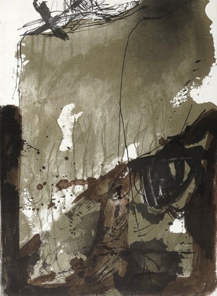 Antoni Tpies : Jacques Dupin: La Nuit Grandissante.  - Asta Arte Antica, Moderna e Contemporanea [parte II] - Associazione Nazionale - Case d'Asta italiane