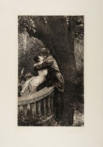 Max Klinger - Im Park - Eine Liebe, Opus X B.4.