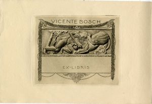 SIGMUND LIPINSKY - Lotto composto di 3 ex libris.