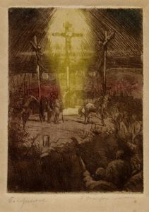 FILIPPO MARFORI SAVINI - Crocifissione.