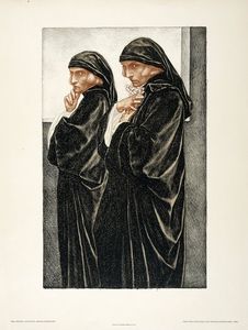 KARL STERRER - Lotto composto di 2 incisioni.