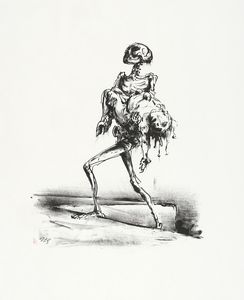 ANDREAS PAUL WEBER : Lotto composto di 4 incisioni.  - Asta Arte Antica, Moderna e Contemporanea [parte II] - Associazione Nazionale - Case d'Asta italiane