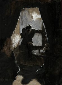 Cleptofugo Milano - Lotto composto di 8 bozzetti pubblicitari.  - Asta Arte Antica, Moderna e Contemporanea [parte II] - Associazione Nazionale - Case d'Asta italiane