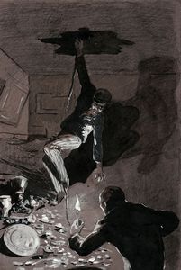 Cleptofugo Milano - Lotto composto di 8 bozzetti pubblicitari.  - Asta Arte Antica, Moderna e Contemporanea [parte II] - Associazione Nazionale - Case d'Asta italiane