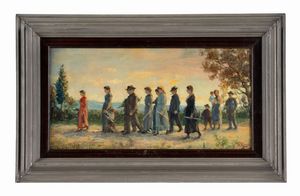 LEON MARCELLO BANTI - Processione.