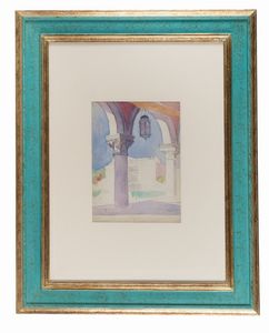 Umberto Brunelleschi - Porticato a Venezia.