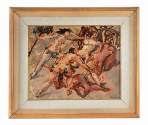 GUIDO CADORIN - Morte di Orfeo.