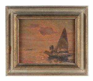 MAURIZIO CIARDO - Vela sull'acqua.