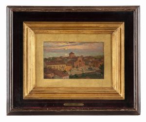 Luigi Gioli - Scorcio cittadino.