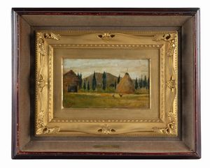 Silvestro Lega - Paesaggio.